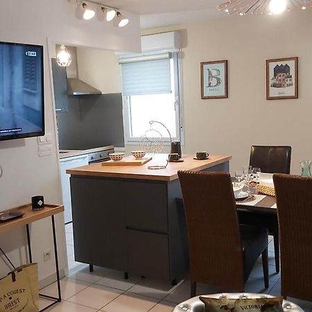 L'Escale N°13 :Appartement Standing Dans Residence Brest Exterior photo