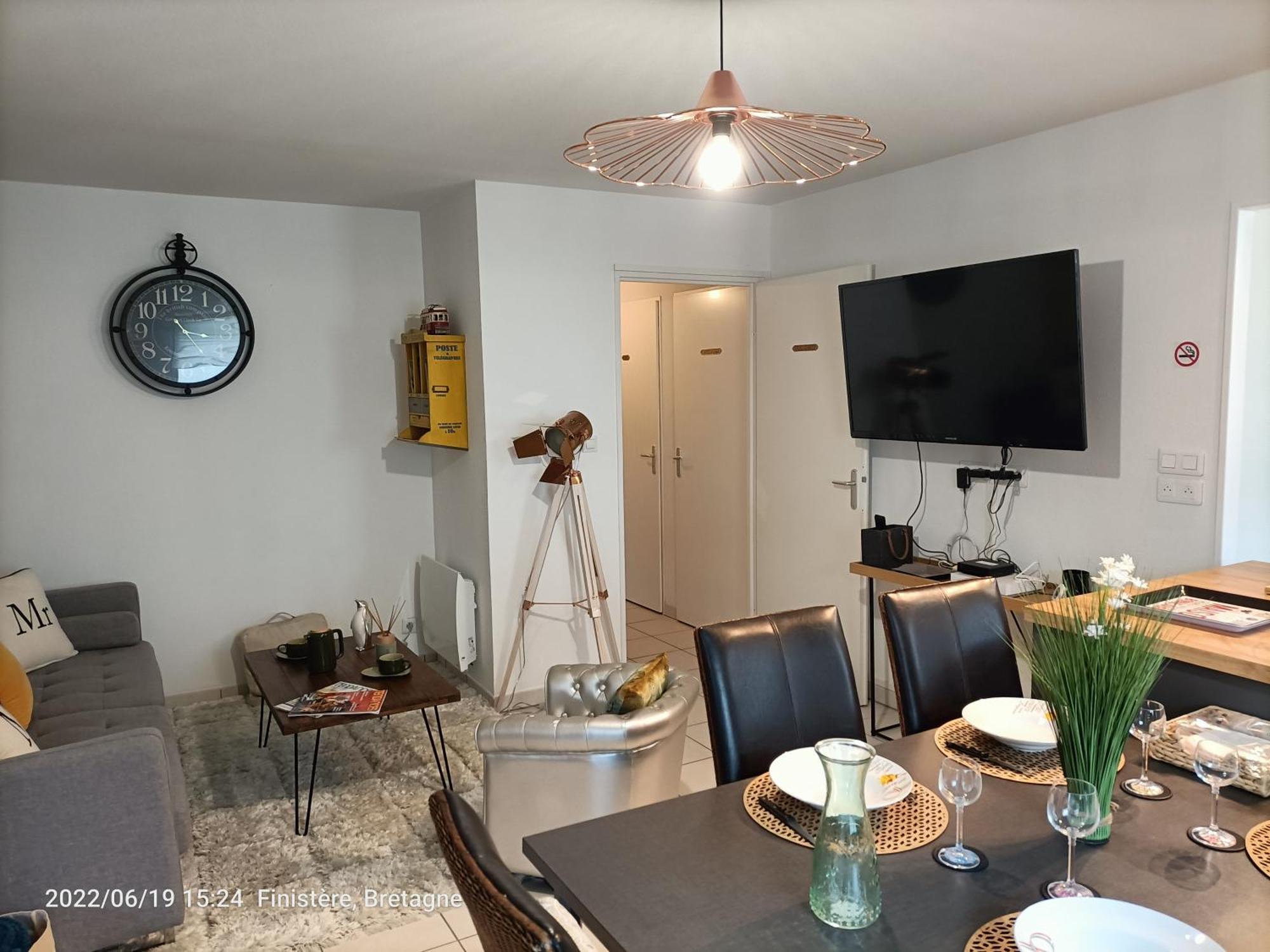 L'Escale N°13 :Appartement Standing Dans Residence Brest Exterior photo