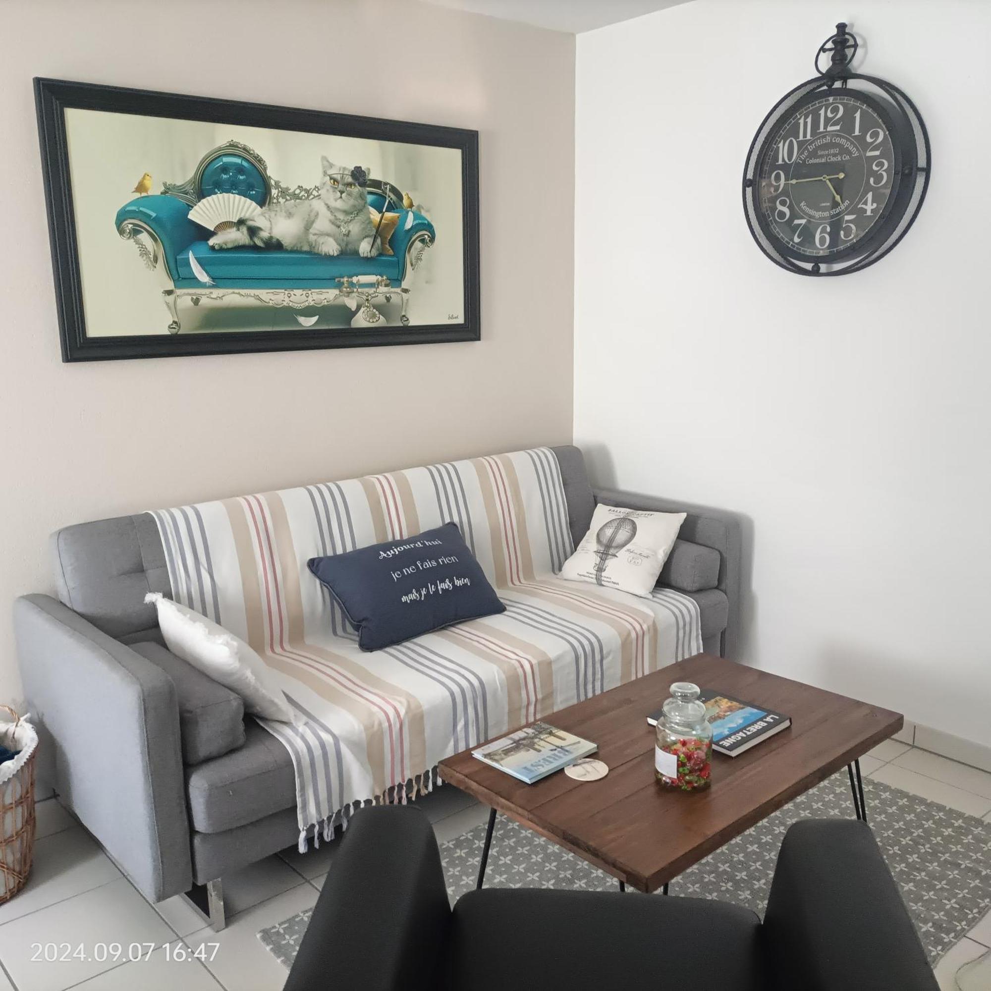 L'Escale N°13 :Appartement Standing Dans Residence Brest Exterior photo