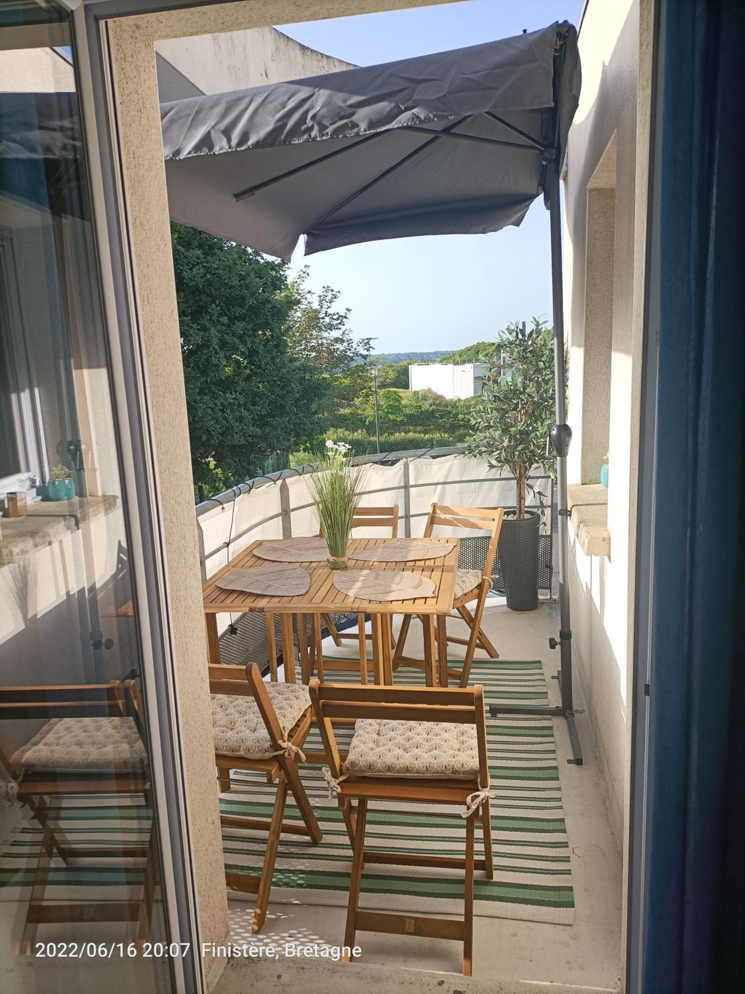 L'Escale N°13 :Appartement Standing Dans Residence Brest Exterior photo